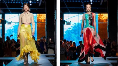 70年代復古風，DVF 2018春夏紐約時裝秀