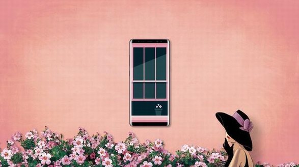 做一場粉色的泡芙之夢，Note8芭比粉喚醒你的少女心