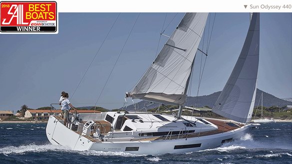 亞諾Sun Odyssey 440 斬獲2018“年度最佳單體巡航船艇”大獎
