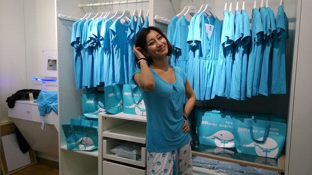  喜眠(hinos)女性睡衣體驗店開業