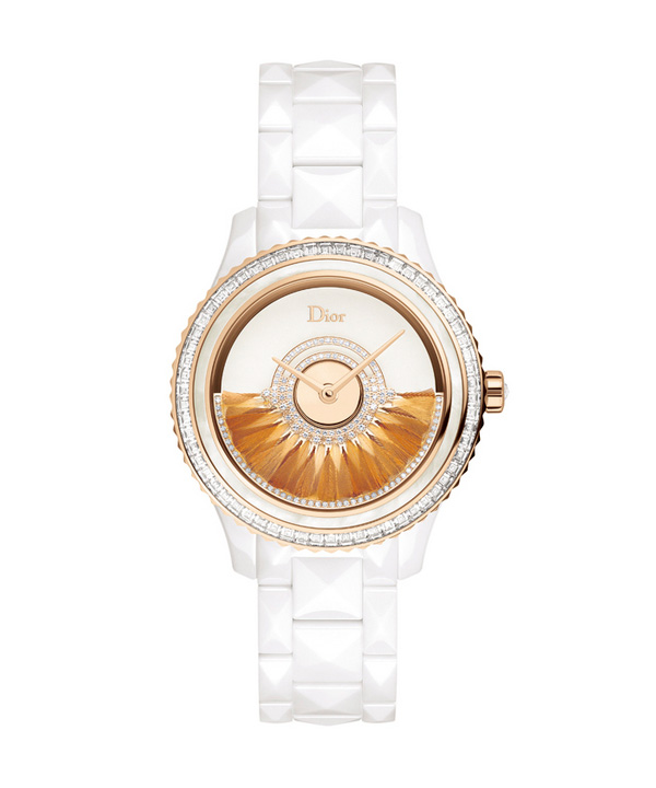 DIOR VIII優雅腕表 打造白色浪漫冬季