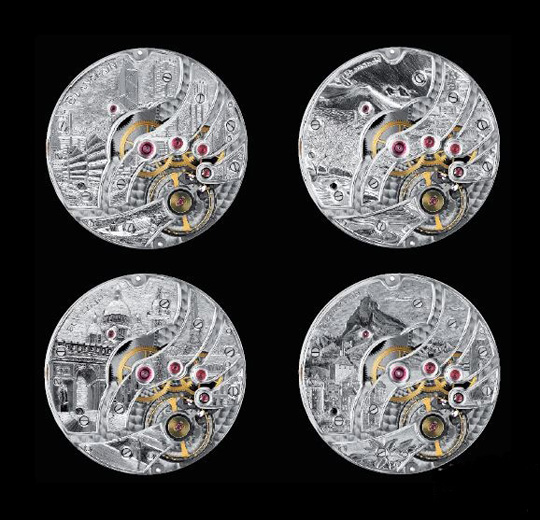 Blancpain Villeret 系列微雕機(jī)芯：低頭思故鄉(xiāng)