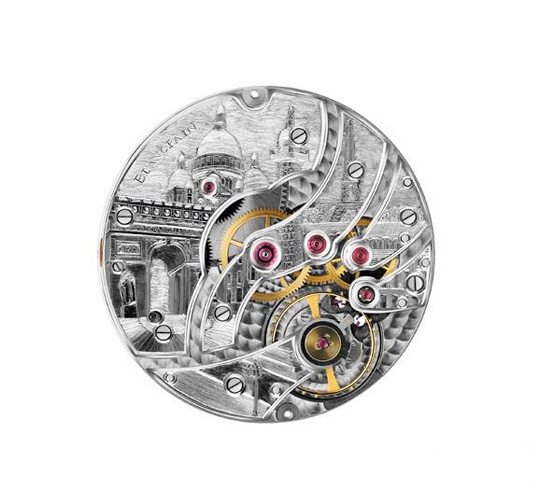 Blancpain Villeret 系列微雕機(jī)芯：低頭思故鄉(xiāng)