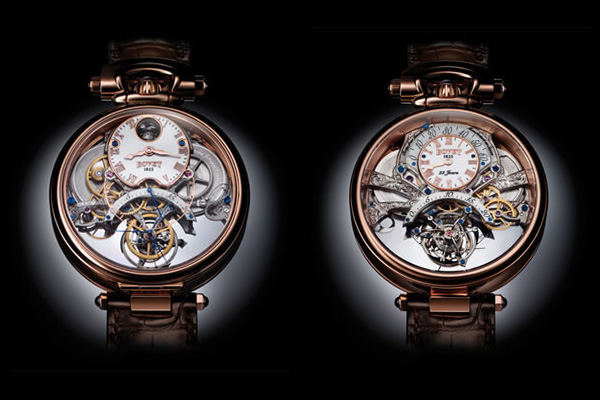 BOVET 播威表：雙面機械之美