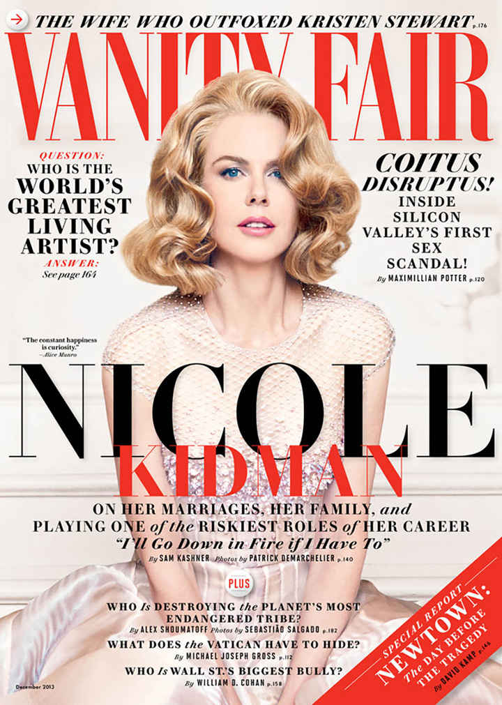 Nicole Kidman《Vanity Fair》雜志2013年12月號