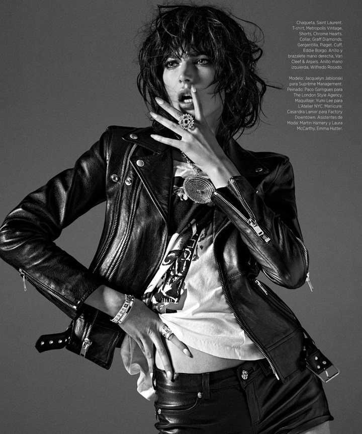 Jacquelyn Jablonski《Harper’s Bazaar》拉美版2014年5月號