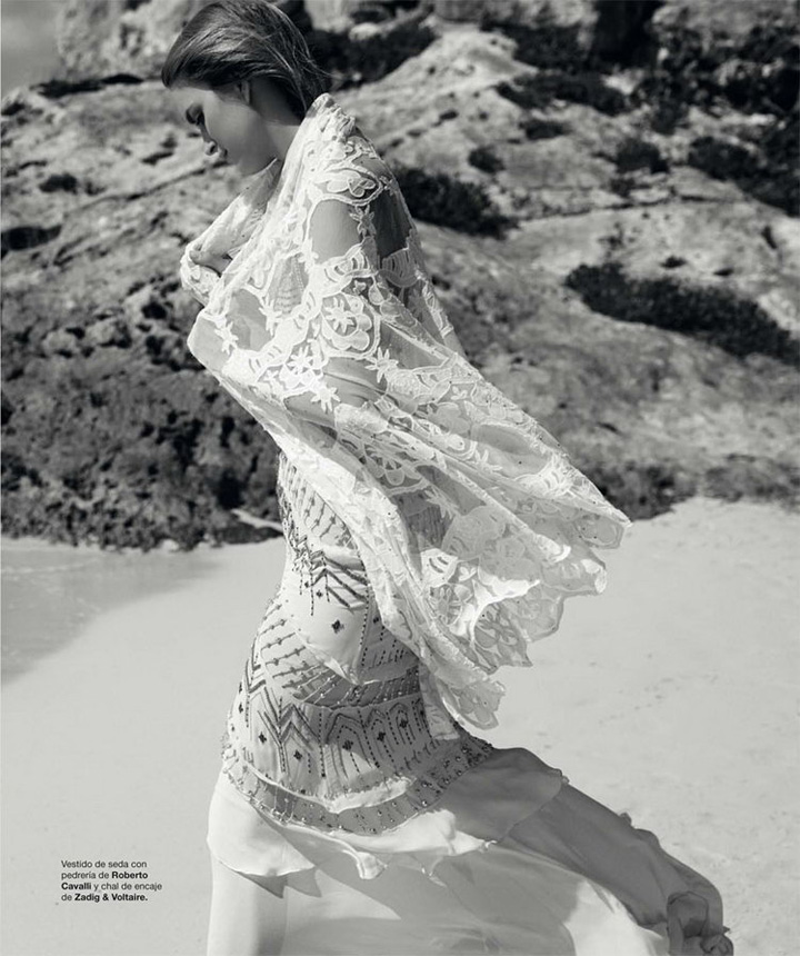 Mirte Maas《Harper’s Bazaar》西班牙版2014年7/8月號
