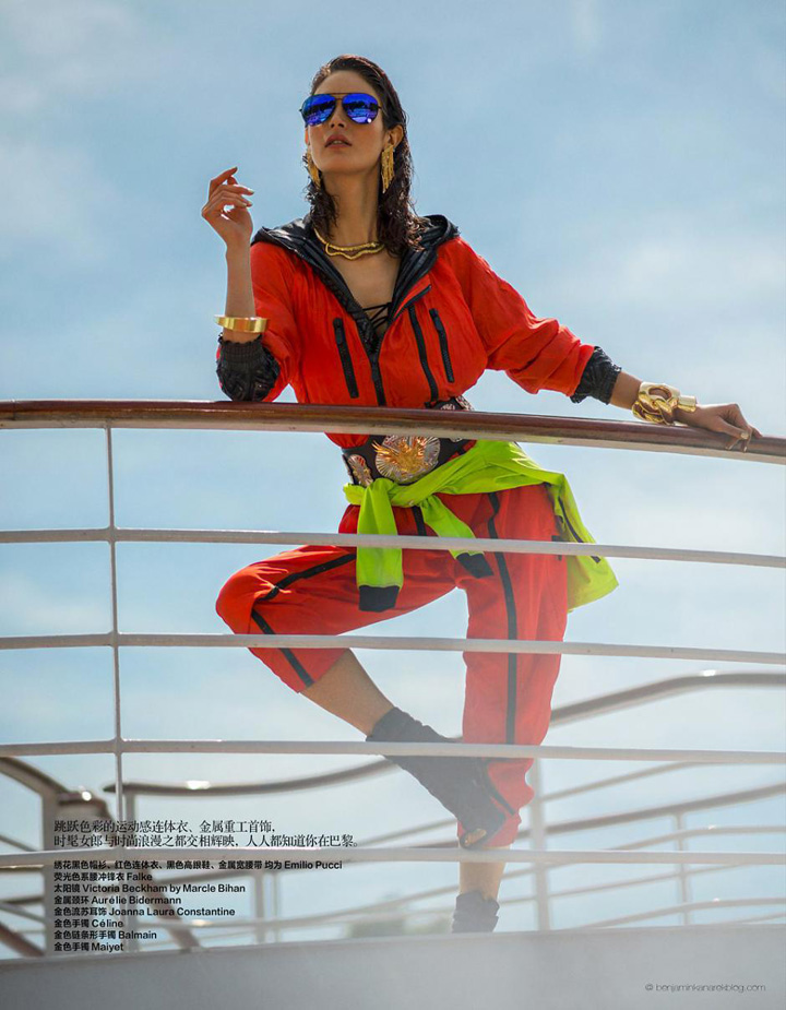 Maud Le Fort《Harper's Bazaar》中國版2014年7月號(hào)