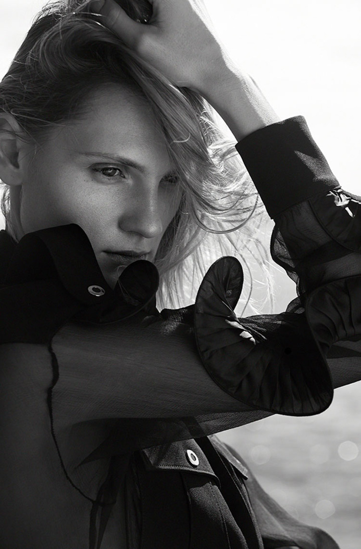 Maria Loks《Elle》波蘭版2014年8月號