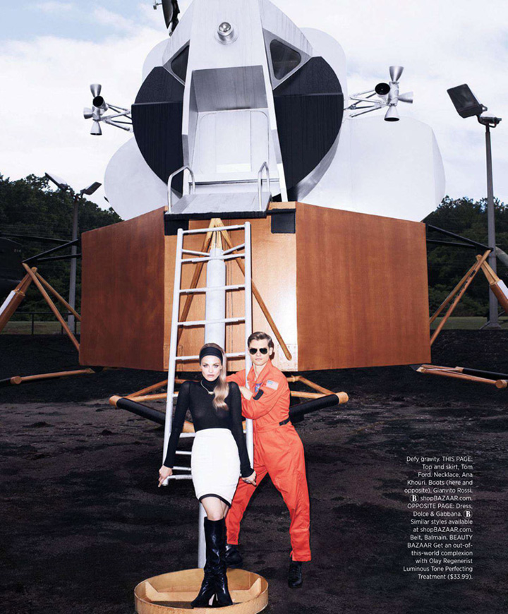 Anna Jagodzinska《Harper’s Bazaar》美國版2014年8月號
