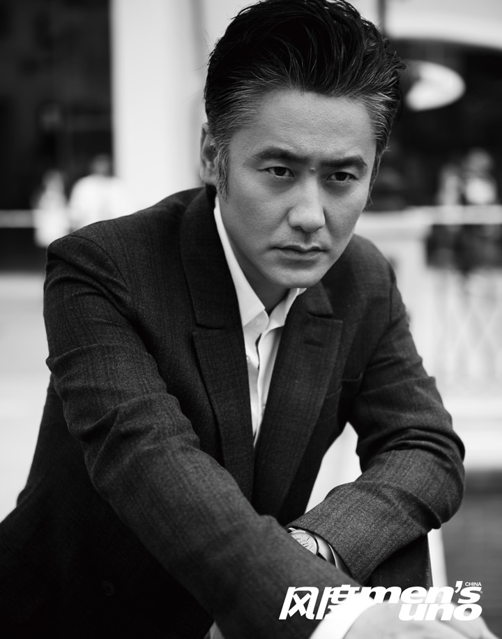 吳秀波《風度mens’ uno》2014年8月號