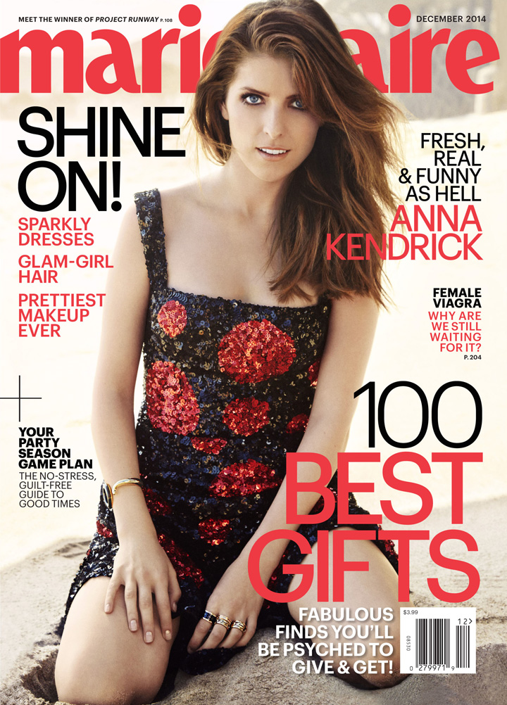 Anna Kendrick《Marie Claire》2014年12月號