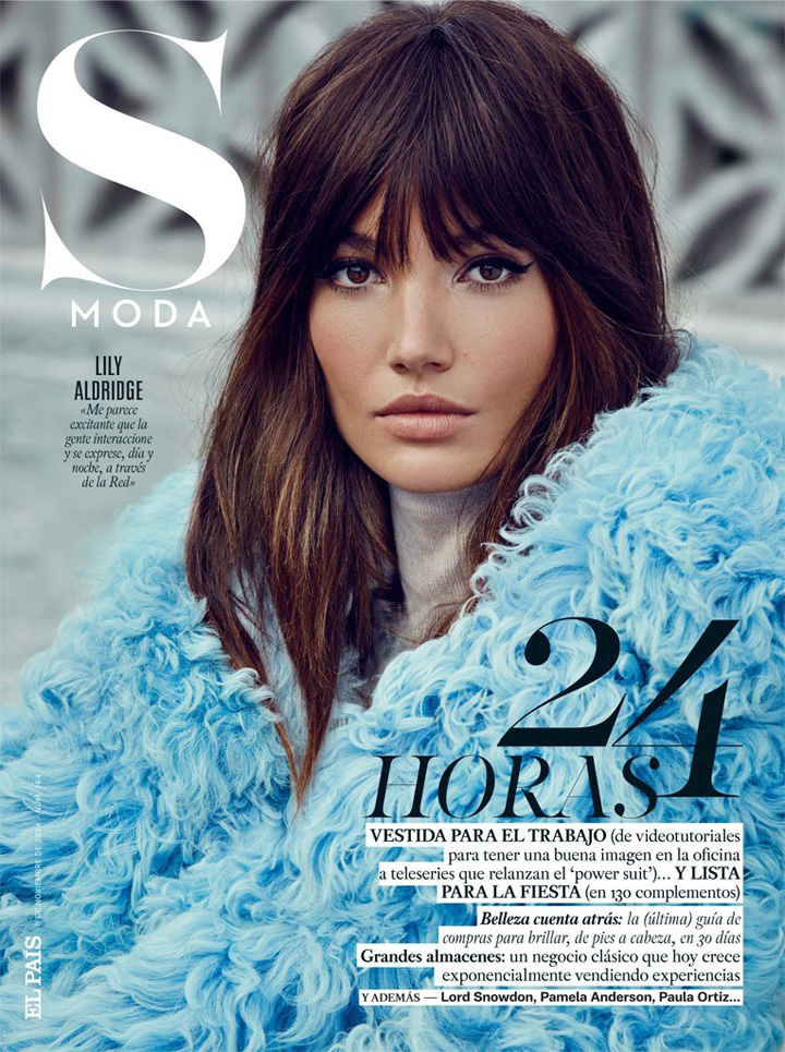 Lily Aldridge《S Moda》雜志2014年11月號