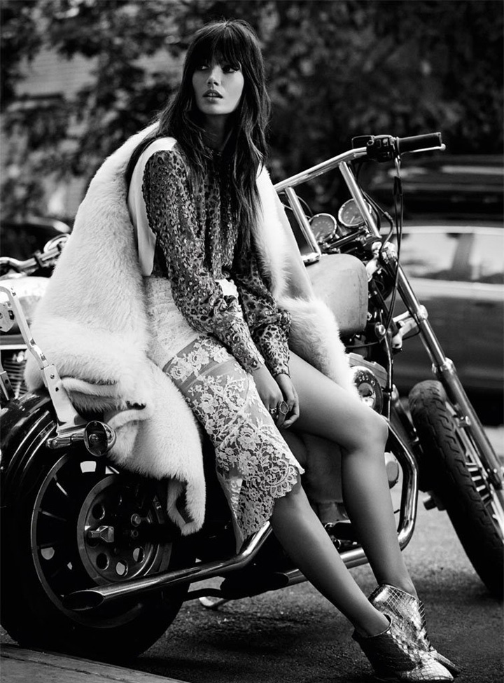 Lily Aldridge《S Moda》雜志2014年11月號
