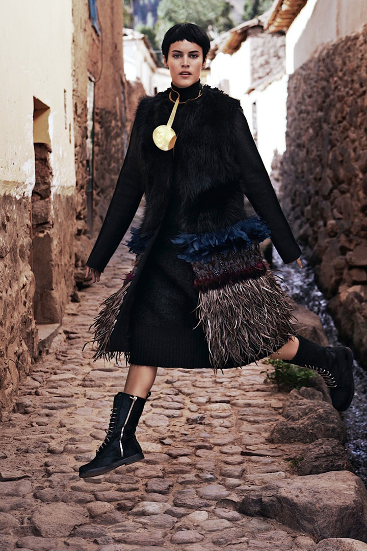 Alana Bunte《Vogue》墨西哥版2014年12月號