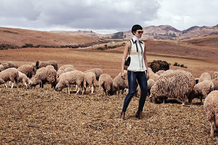 Alana Bunte《Vogue》墨西哥版2014年12月號