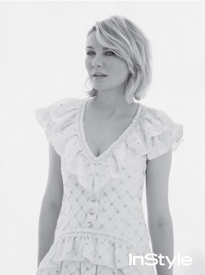 Kirsten Dunst《InStyle》英國版2016年5月號