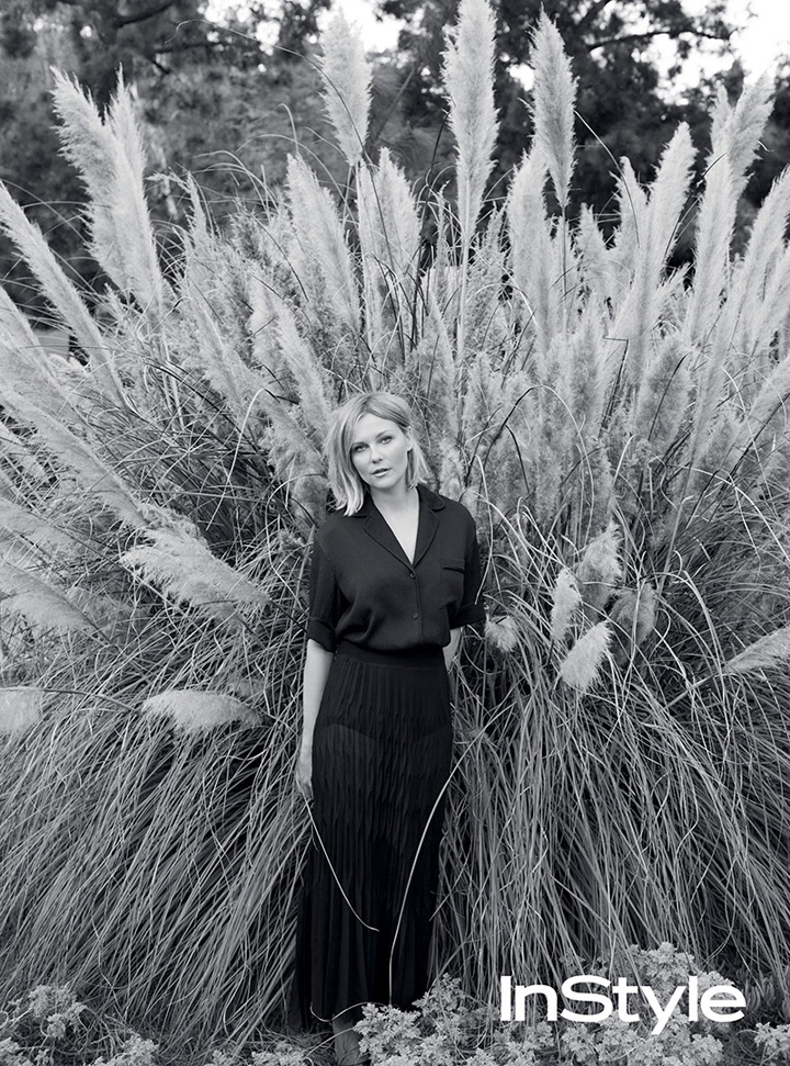 Kirsten Dunst《InStyle》英國版2016年5月號