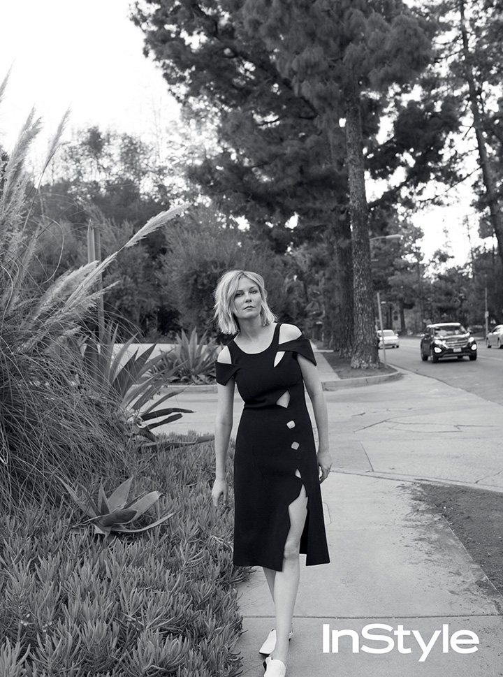 Kirsten Dunst《InStyle》英國版2016年5月號