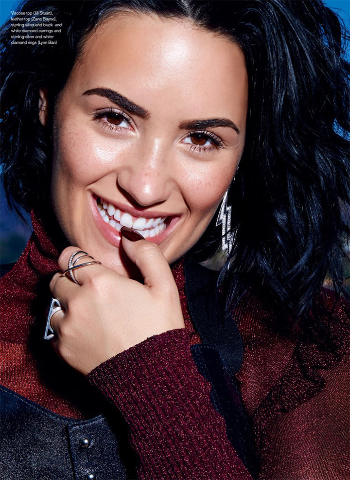 Demi Lovato《Elle》加拿大版2016年9月號