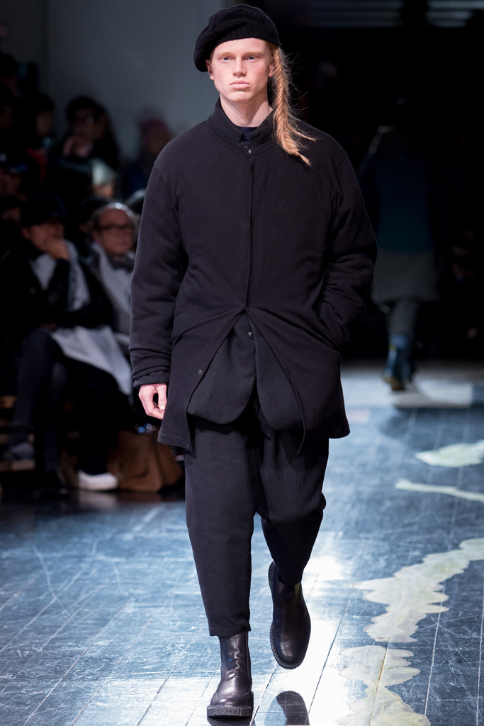 Yohji Yamamoto 2016秋冬男裝流行發布