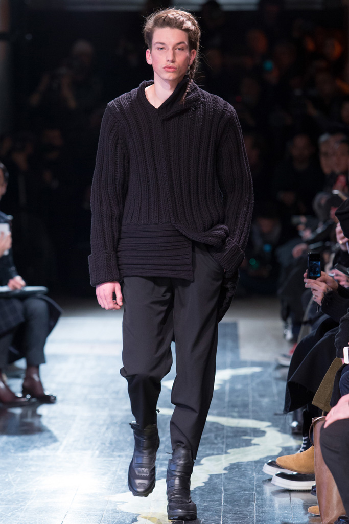 Yohji Yamamoto 2016秋冬男裝流行發布