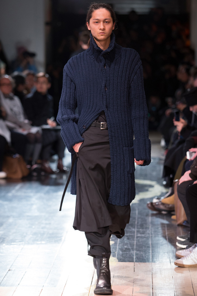 Yohji Yamamoto 2016秋冬男裝流行發布