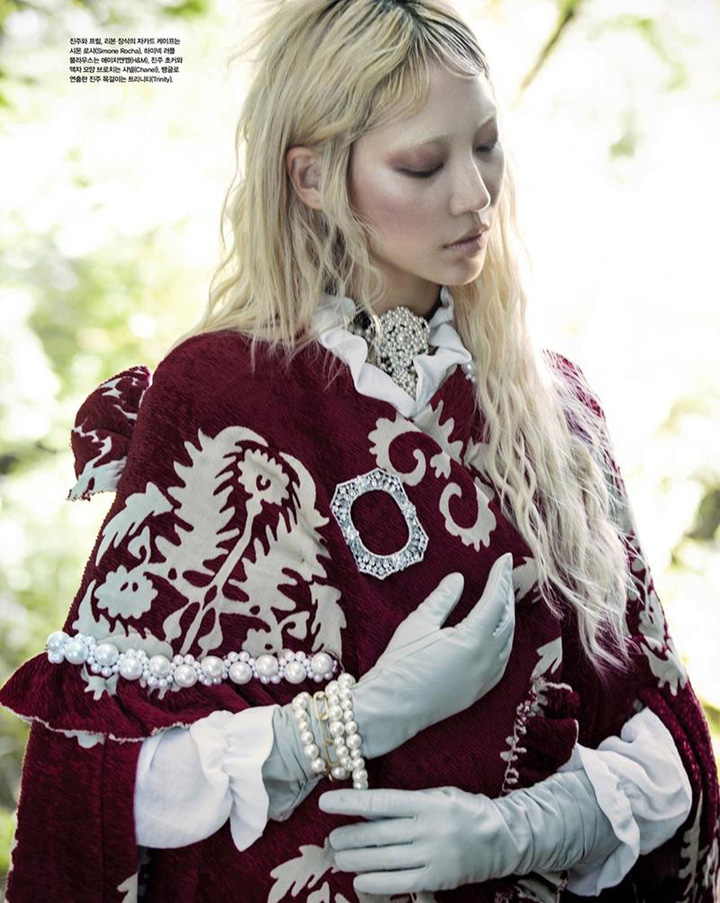 Soo Joo Park《Vogue》韓國版2015年11月號