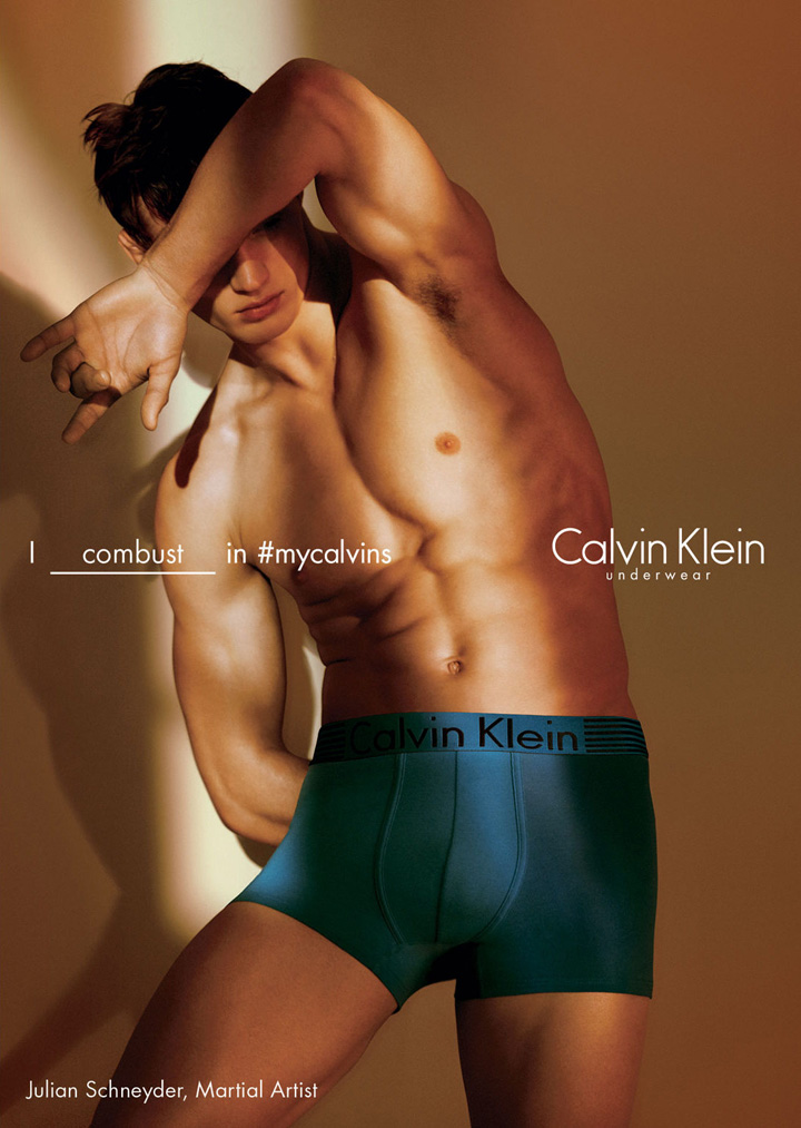 Calvin Klein 2016春夏內衣系列廣告大片