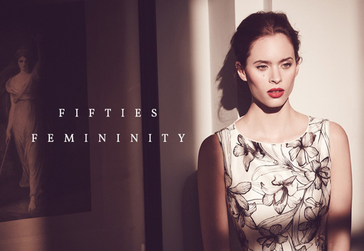 Reiss 50年代風格時尚大片