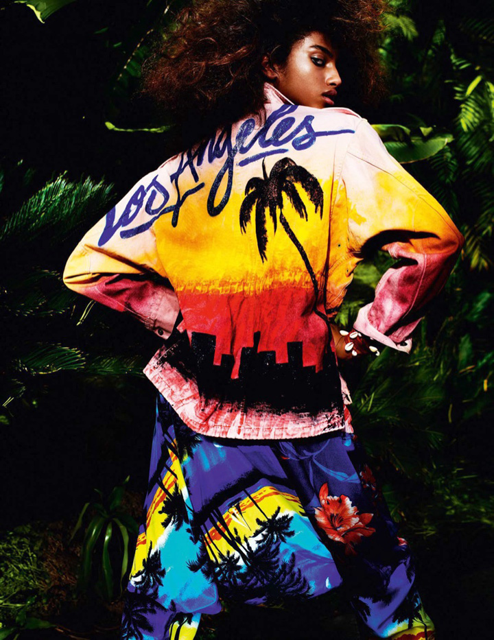 Imaan Hammam《Vogue》法國版2016年5月號(hào)