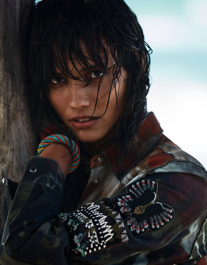 Cora Emmanuel《Vogue》墨西哥版2016年6月號(hào)