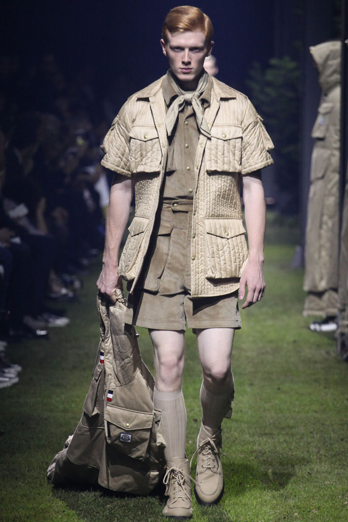 Moncler Gamme Bleu 2017春夏男裝流行發布
