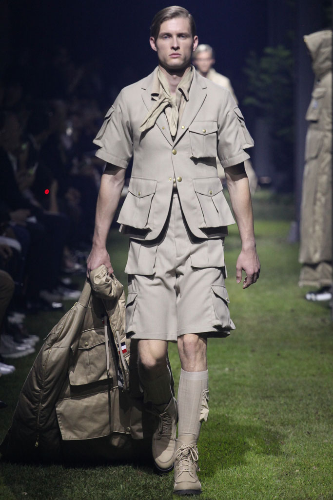Moncler Gamme Bleu 2017春夏男裝流行發布