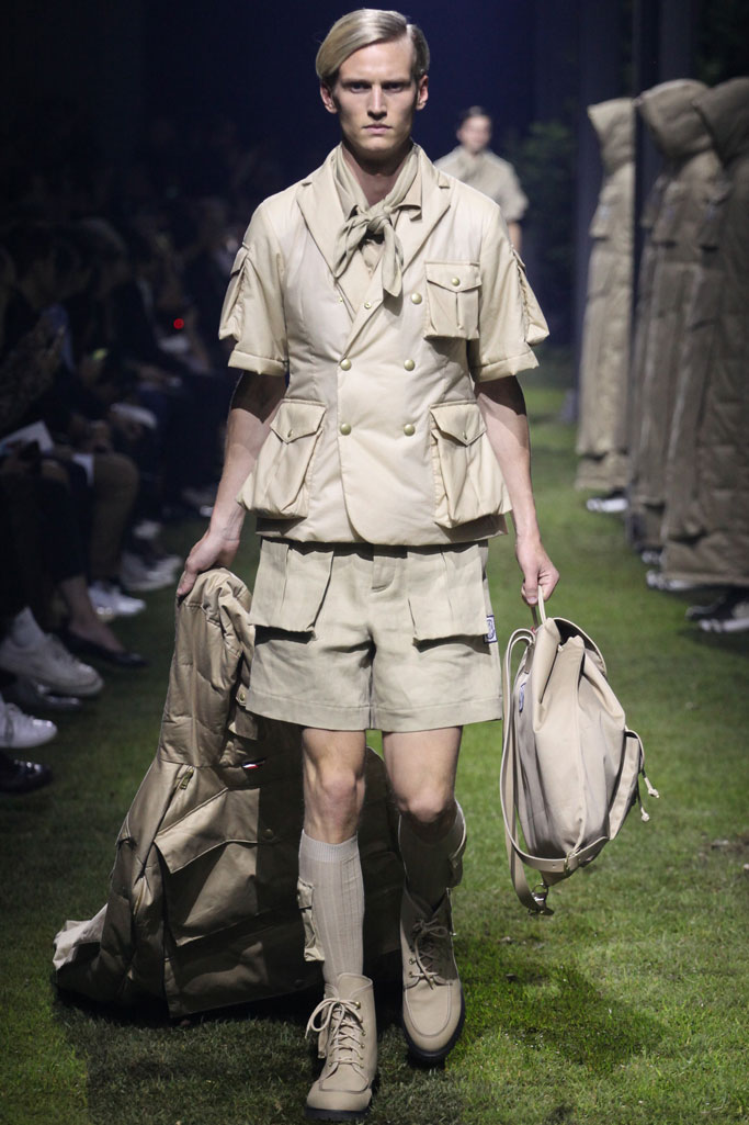 Moncler Gamme Bleu 2017春夏男裝流行發布