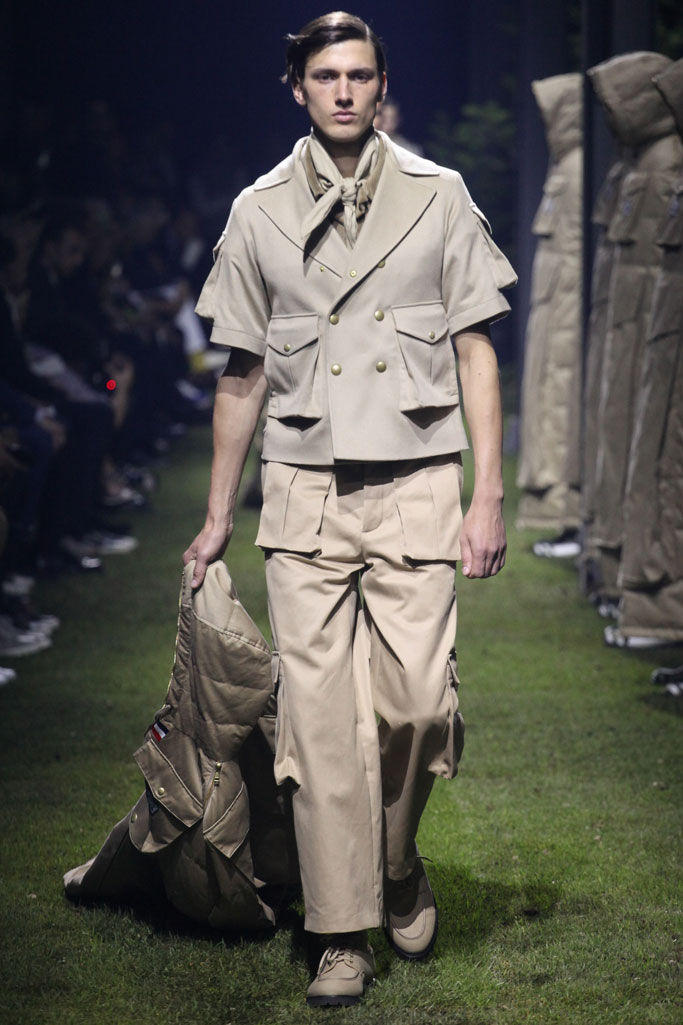 Moncler Gamme Bleu 2017春夏男裝流行發布