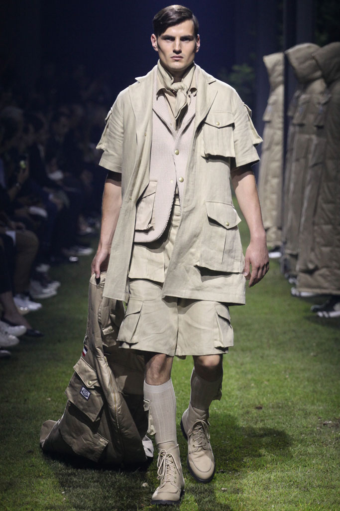 Moncler Gamme Bleu 2017春夏男裝流行發布