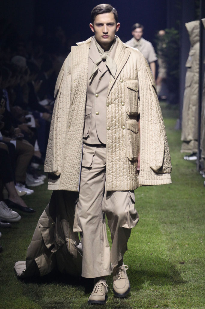 Moncler Gamme Bleu 2017春夏男裝流行發布
