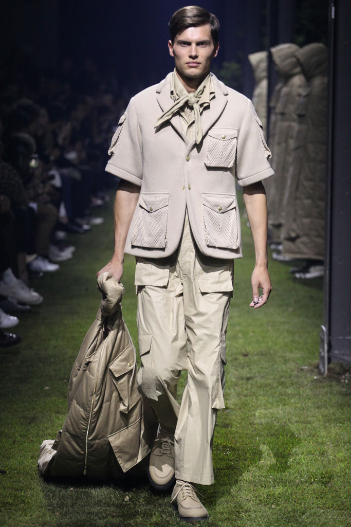 Moncler Gamme Bleu 2017春夏男裝流行發布