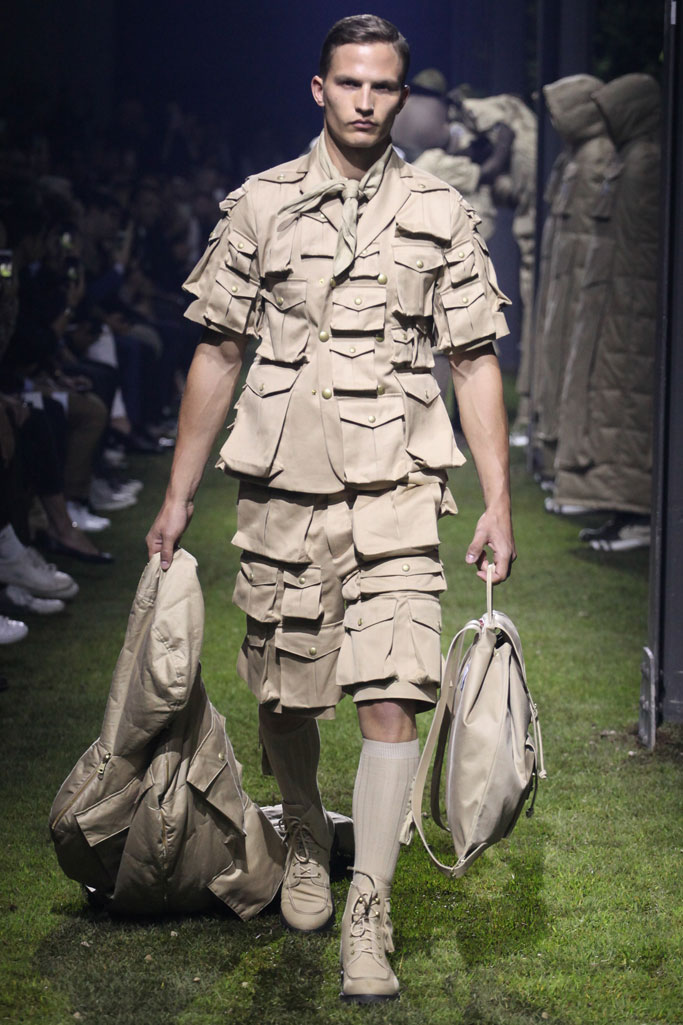 Moncler Gamme Bleu 2017春夏男裝流行發布