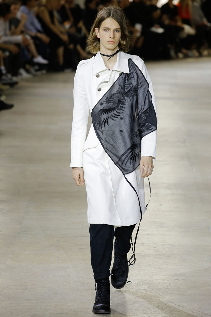 Ann Demeulemeester 2017春夏男裝流行發布