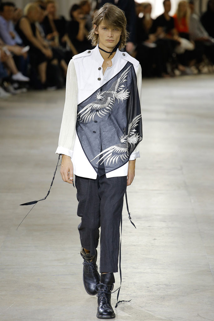 Ann Demeulemeester 2017春夏男裝流行發布