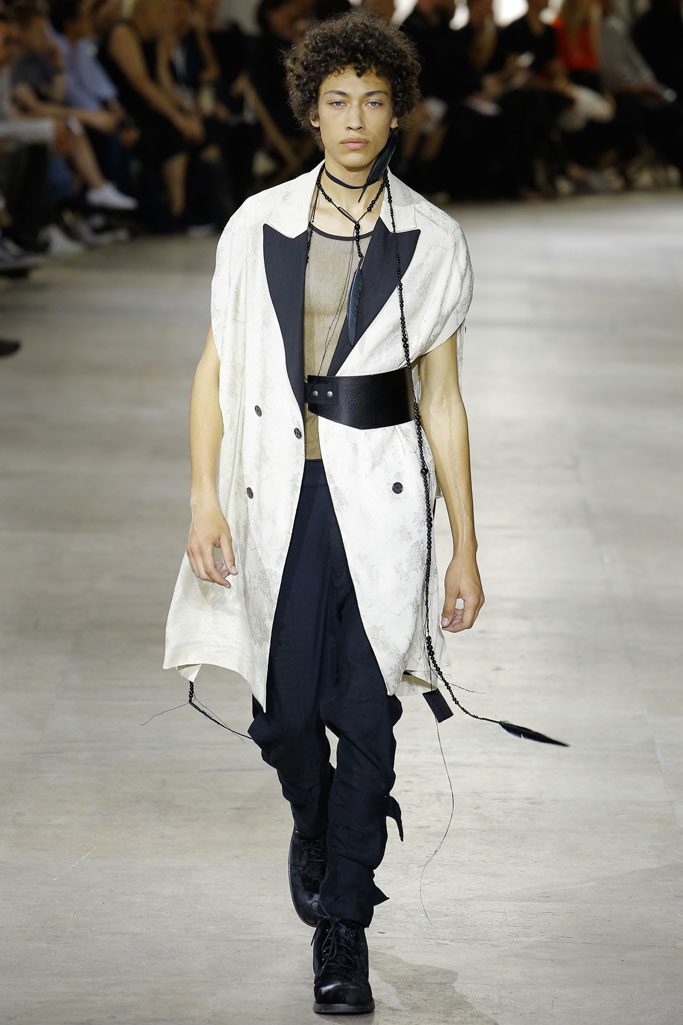 Ann Demeulemeester 2017春夏男裝流行發(fā)布