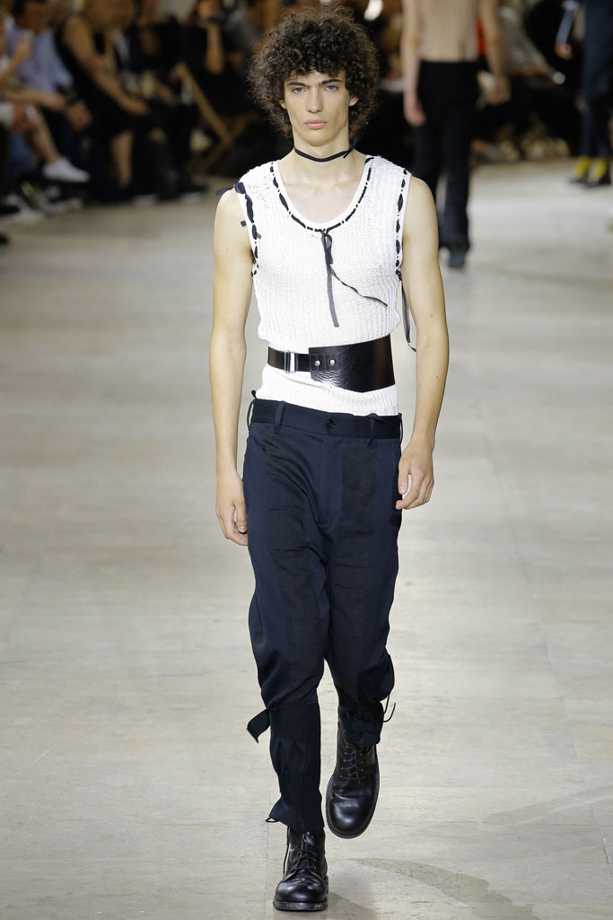 Ann Demeulemeester 2017春夏男裝流行發布