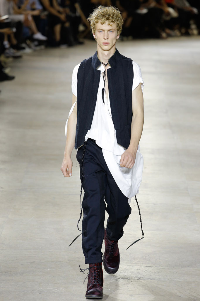 Ann Demeulemeester 2017春夏男裝流行發布