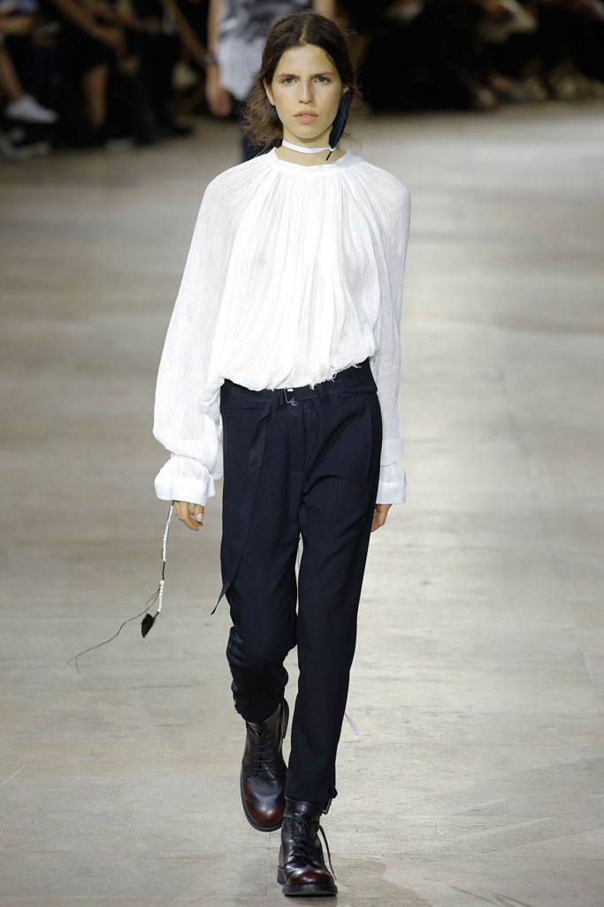 Ann Demeulemeester 2017春夏男裝流行發布
