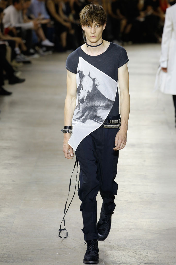 Ann Demeulemeester 2017春夏男裝流行發布