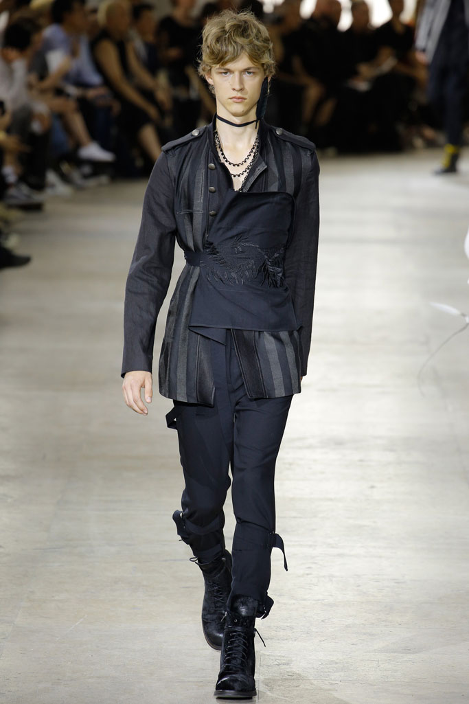 Ann Demeulemeester 2017春夏男裝流行發布