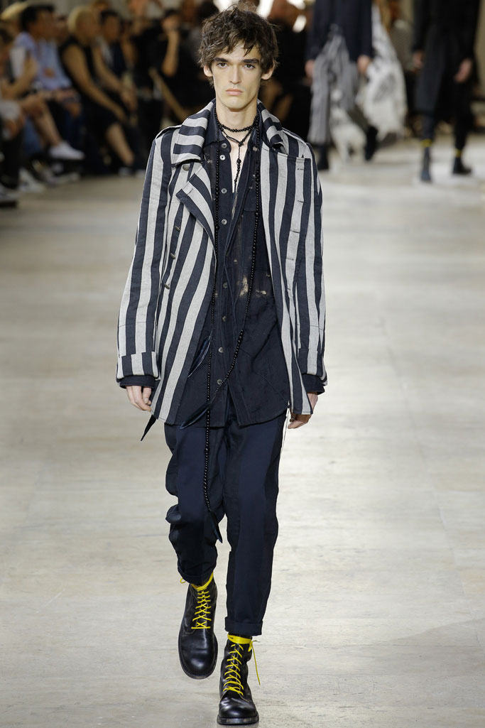 Ann Demeulemeester 2017春夏男裝流行發布