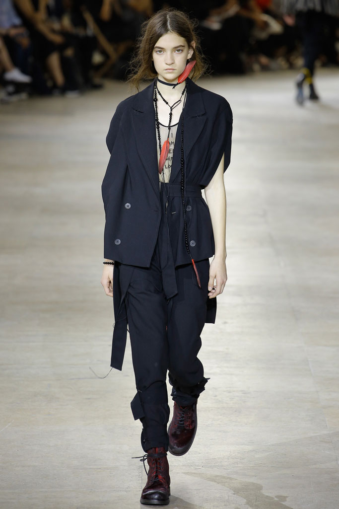 Ann Demeulemeester 2017春夏男裝流行發布